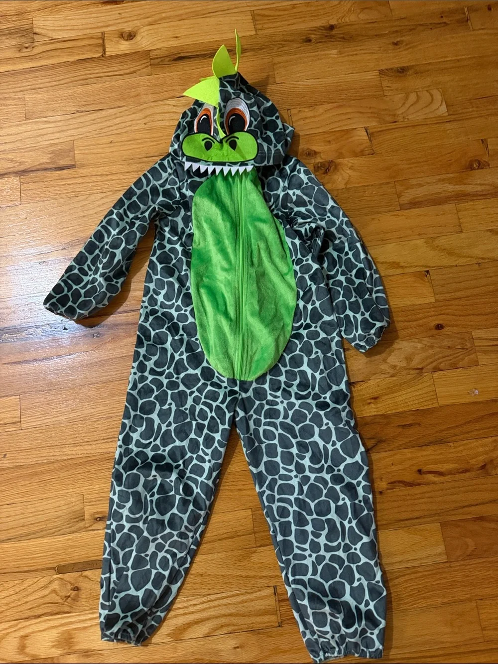 Unisex Kids Toddler Baby Dinosaur Costume, Hooded Dragon Romper Jumpsuit,